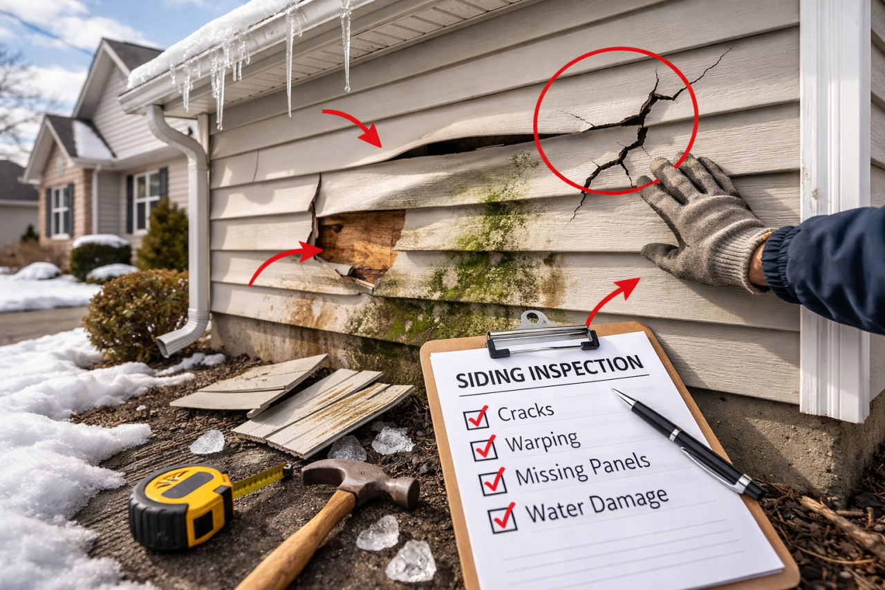 Signs Your Siding Was Damaged During Winter (And What to Do Next ...